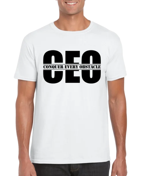 Conquer Every Obstacle CEO Men's T-shirt