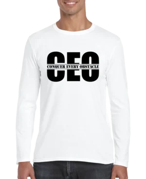Conquer Every Obstacle CEO Men's Long Sleeve Shirt