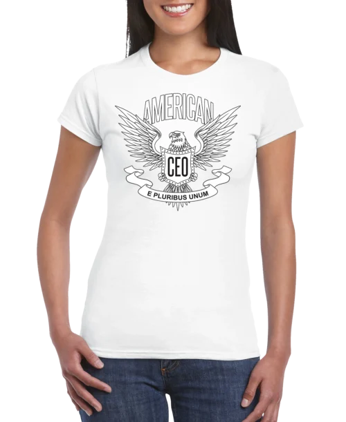 American CEO Patriotic Eagle Women's T-Shirt