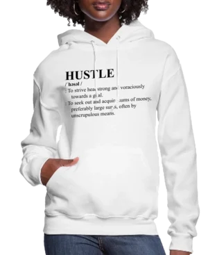 HUSTLE Definition Women’s Hoodie
