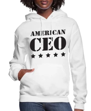Five Star American CEO Women’s Hoodie