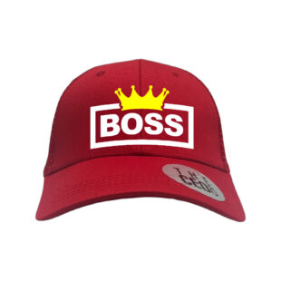 Boss Crown Embroidered Trucker Hat