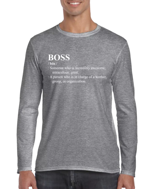 BOSS Definition Men's Long Sleeve Shirt