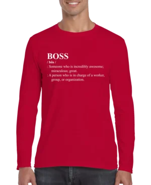 BOSS Definition Men's Long Sleeve Shirt