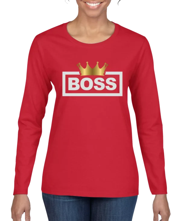 Boss Crown Women's Long Sleeve Shirt