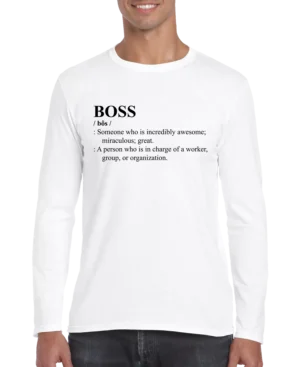 BOSS Definition Men's Long Sleeve Shirt