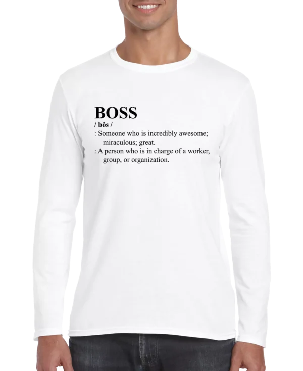 BOSS Definition Men's Long Sleeve Shirt
