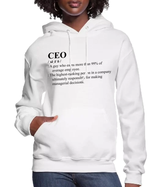 CEO Definition Women’s Hoodie