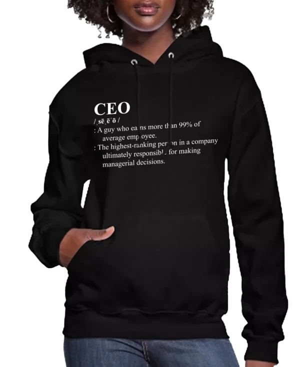 CEO Definition Women’s Hoodie