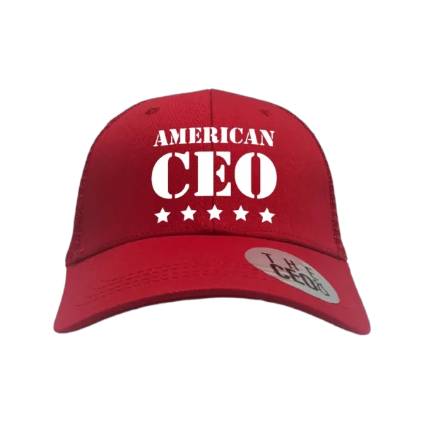 Five Star American CEO Embroidered Trucker Hat