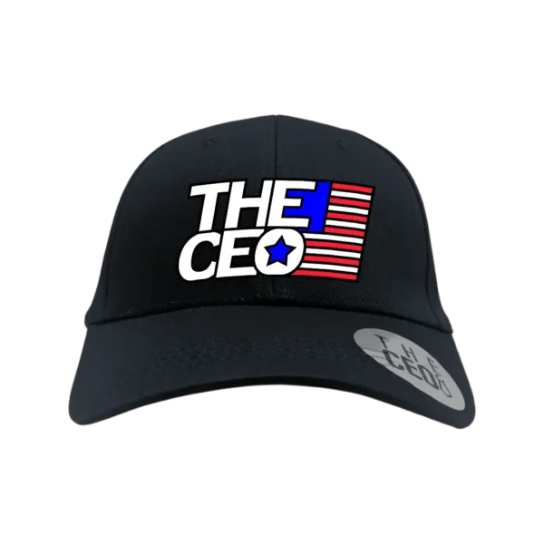 American Flag The CEO Embroidered Baseball Cap
