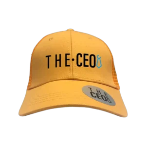 The CEO Embroidered Trucker Hat