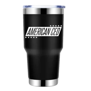 Ten Star American CEO 30oz Insulated Vacuum Sealed Tumbler