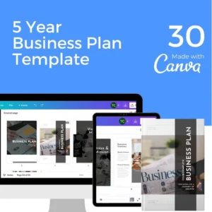 Downloadable 5 Year Business Plan Template