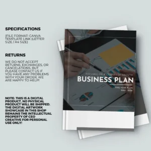 Downloadable 5 Year Business Plan Template
