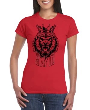 Slay It Women’s Slim Fit Short Sleeve T-Shirt