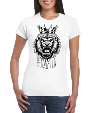 Slay It Women’s Slim Fit Short Sleeve T-Shirt