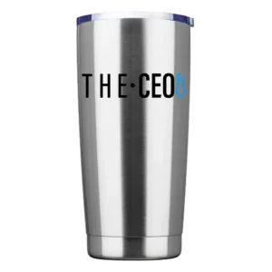 The CEO 20oz Insulated Vacuum Sealed Tumbler