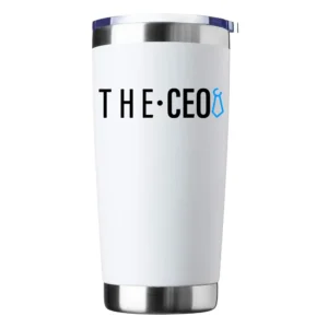 The CEO 20oz Insulated Vacuum Sealed Tumbler