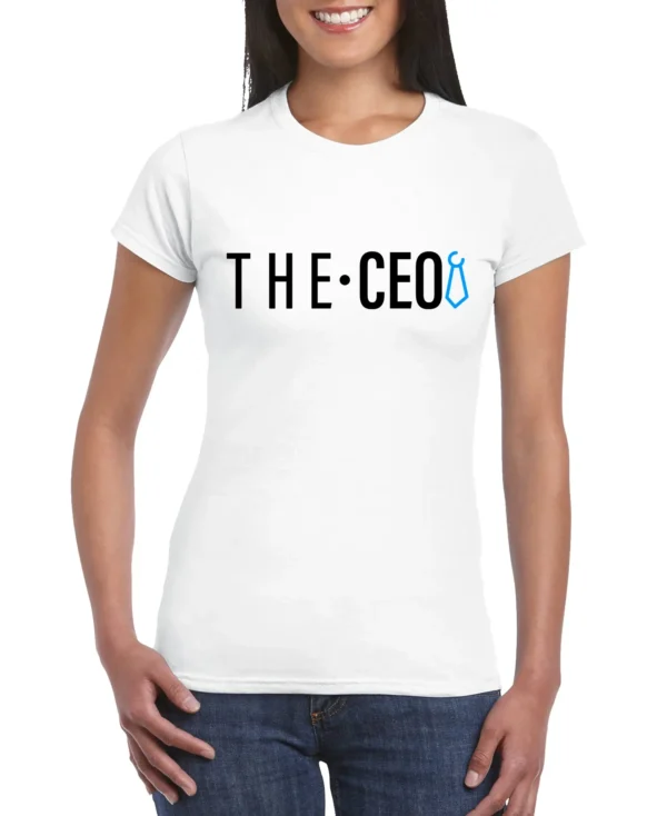 The CEO Women’s Slim Fit Short Sleeve T-Shirt