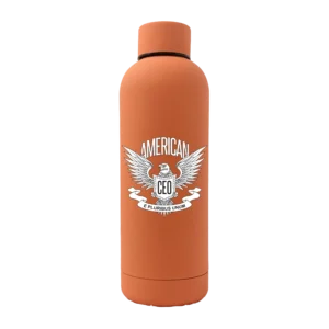 American CEO Patriotic Eagle 17oz Rubber Bottle