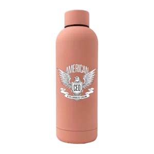 American CEO Patriotic Eagle 17oz Rubber Bottle