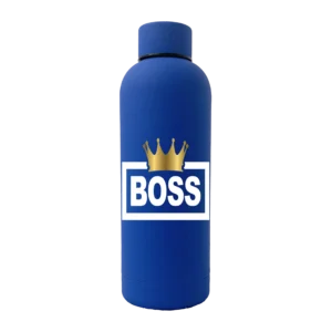Boss Crown 17oz Rubber Bottle