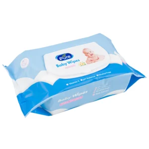 All Pure 80ct Chamomile Baby Wipes- Blue