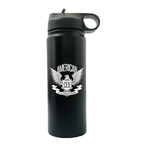 American CEO Patriotic Eagle 20oz Sport Water Bottle