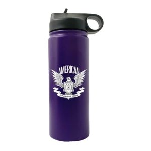 American CEO Patriotic Eagle 20oz Sport Water Bottle