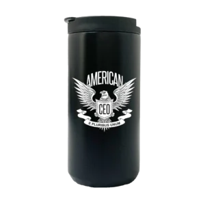 American CEO Patriotic Eagle 14oz Coffee Tumbler