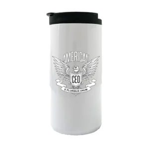 American CEO Patriotic Eagle 14oz Coffee Tumbler