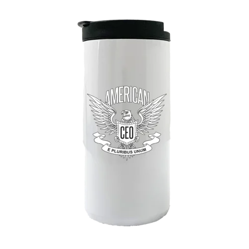 American CEO Patriotic Eagle 14oz Coffee Tumbler