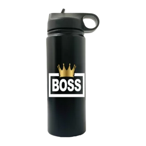 Boss Crown Patriotic Eagle 20oz Sport Water Bottle