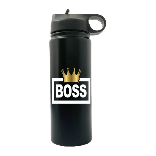 Boss Crown Patriotic Eagle 20oz Sport Water Bottle