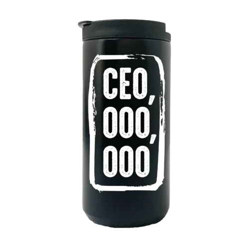 CEO,000,000 14oz Coffee Tumbler