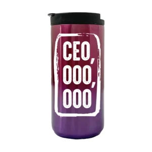CEO,000,000 14oz Coffee Tumbler