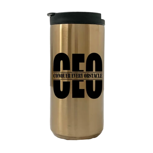 Conquer Every Obstacle 14oz Coffee Tumbler