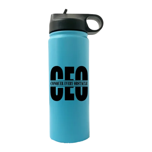 Conquer Every Obstacle 20oz Sport Water Bottle