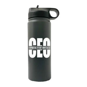 Conquer Every Obstacle 20oz Sport Water Bottle