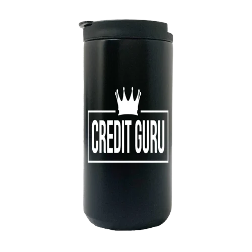 Credit Guru Crown 14oz Coffee Tumbler