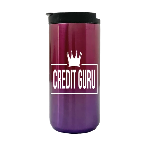Credit Guru Crown 14oz Coffee Tumbler