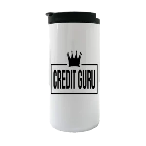 Credit Guru Crown 14oz Coffee Tumbler