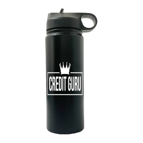 Credit Guru Crown 20oz Sport Water Bottle