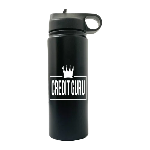 Credit Guru Crown 20oz Sport Water Bottle