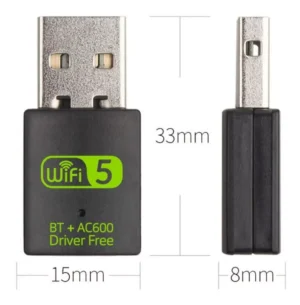 Usb AC600m 2.4G+ 5G wifi receiver
