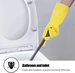 Yellow Household Latex Gloves