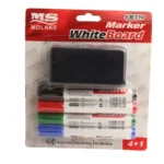 High Durability OEM 4pcs/set Easy Dry Erase Marker Whiteboard Pen