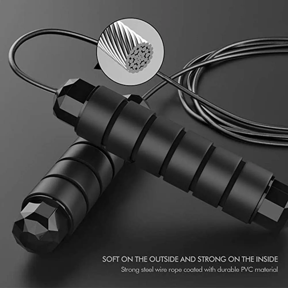 Adjustable Weighted Jump Rope