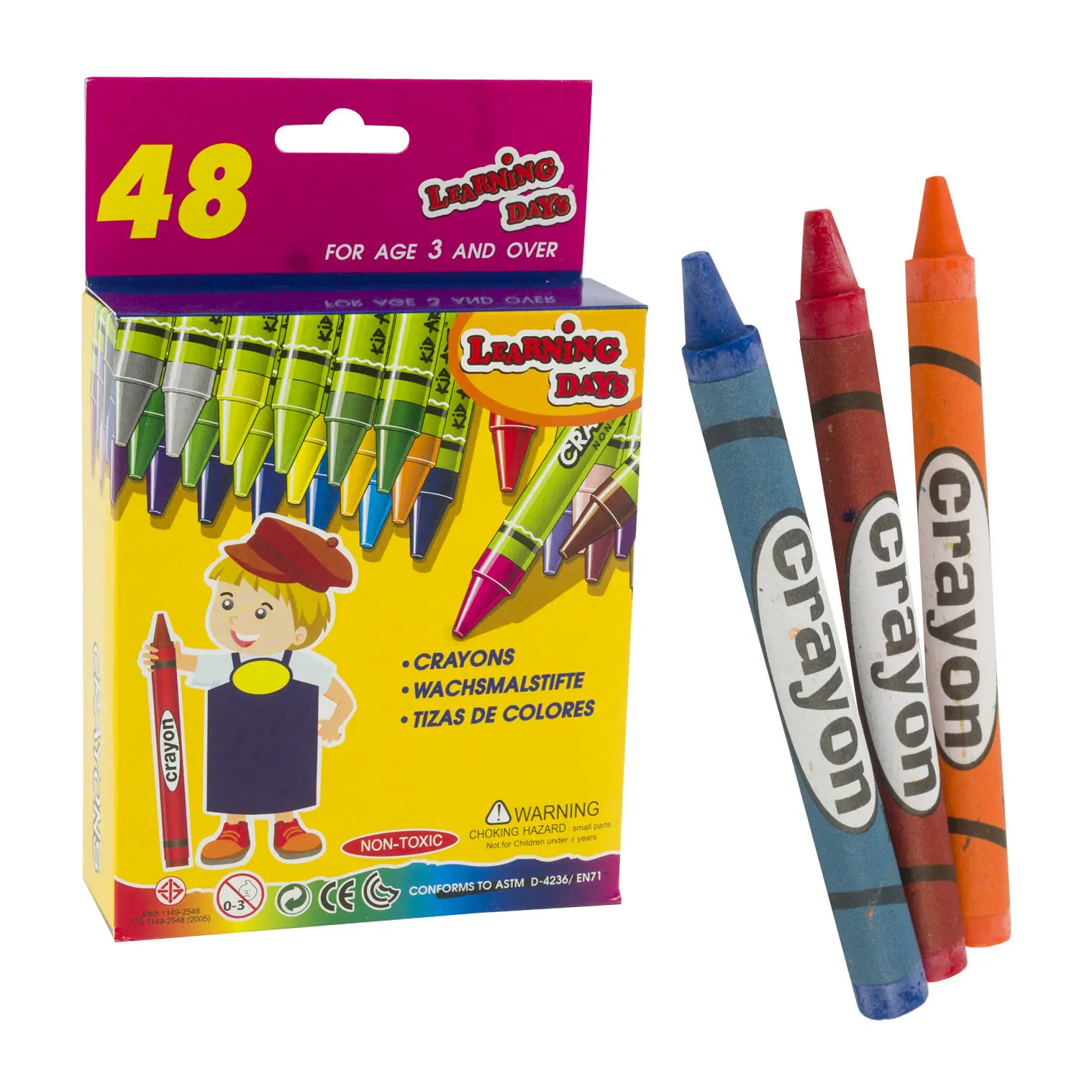 Crayola 48 Crayons - Assorted - 48 / Box - Reliable Paper
